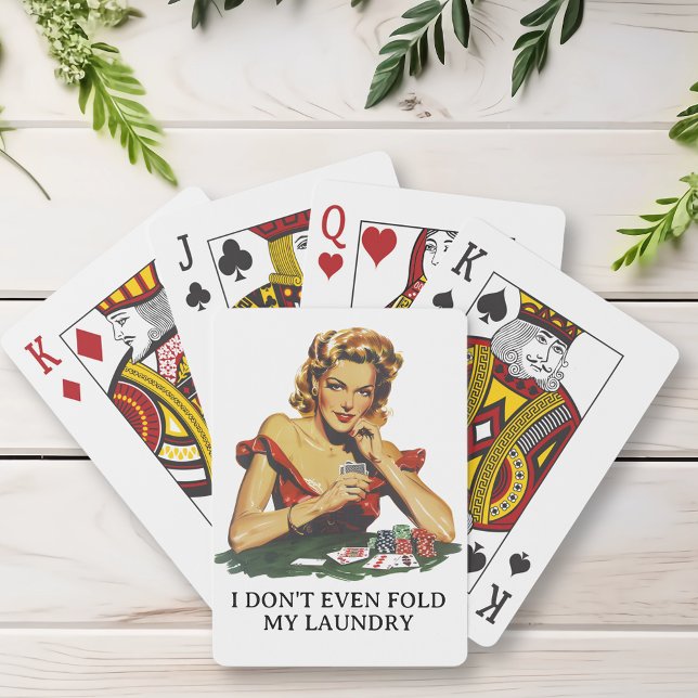 Fold inte min Tvätt Casinokort (Skapare uppladdad)