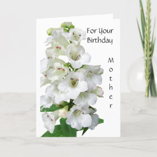 Foldat Mor Brethday Card Tack Kort