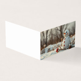Folded Business Card Visitkort
