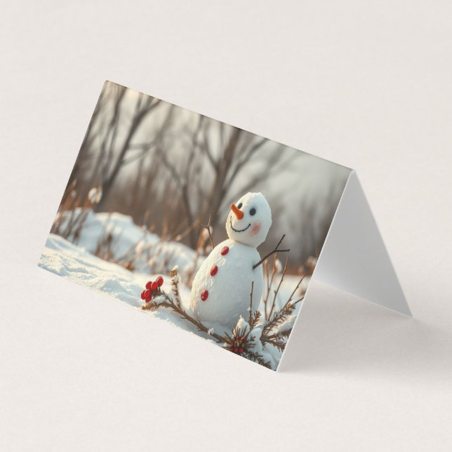 Folded Business Card Visitkort (Framsida)