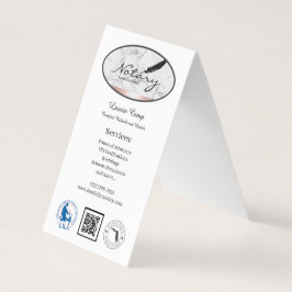 Folded Business Card Visitkort