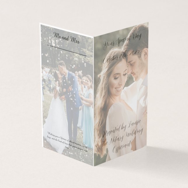 Folded Card Kort (Utsida)