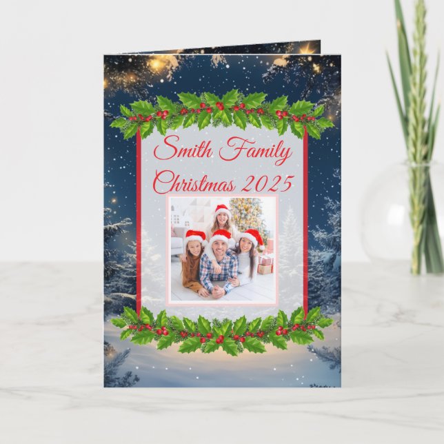 Folded Greeting Card Kort (Framsida)