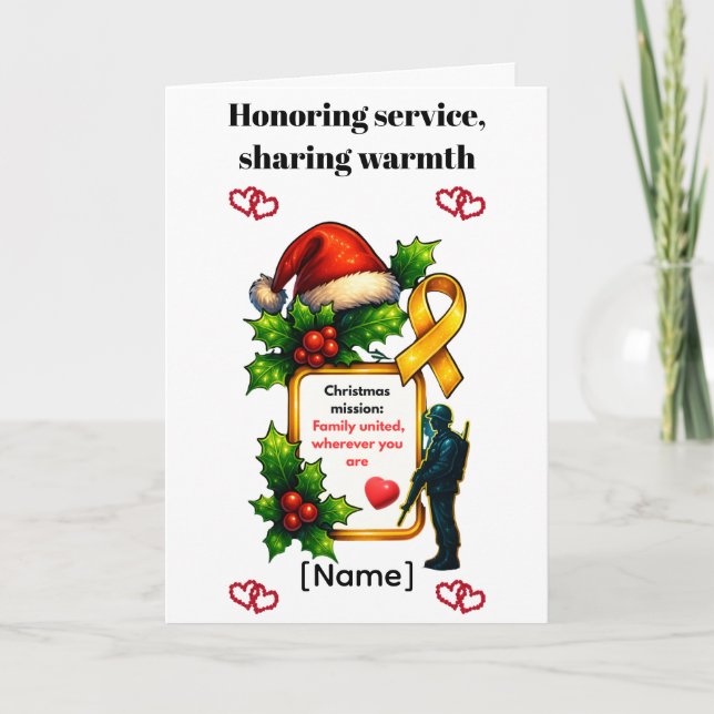 Folded Greeting Card Kort (Framsida)