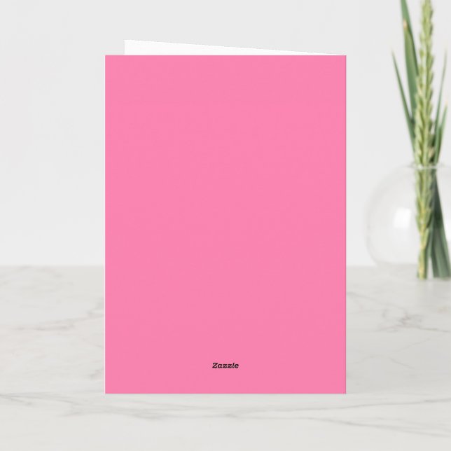 Folded Greeting Card Kort (Baksida)