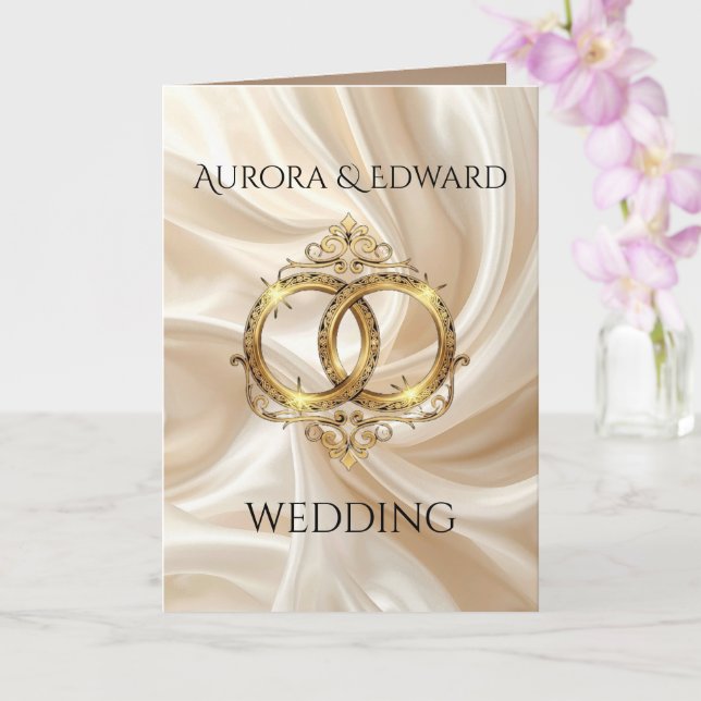 Folded Greeting Card Kort (Orkide)