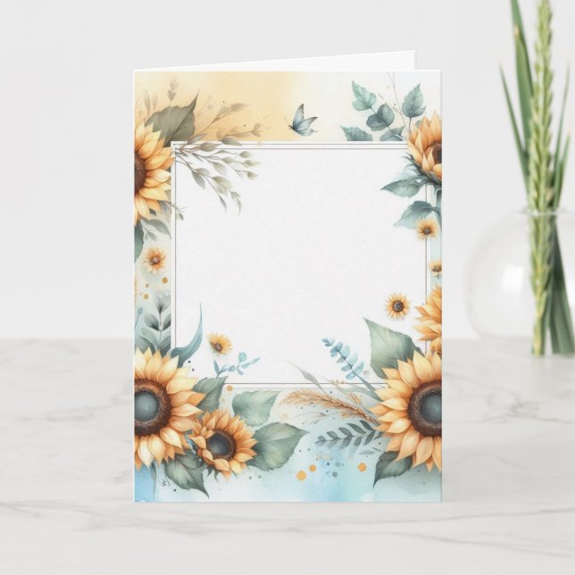 Folded Greeting Card Kort (Framsida)