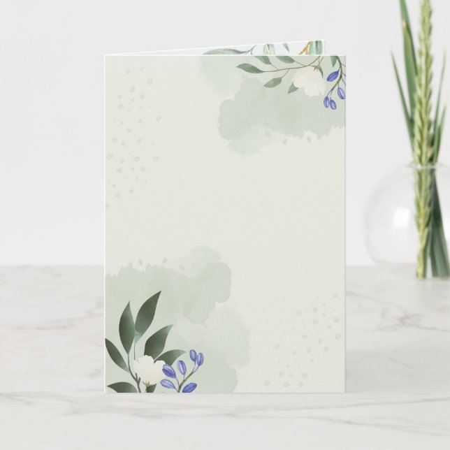 Folded Greeting Card Kort (Framsida)