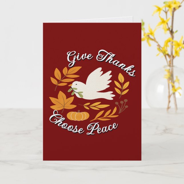 Folded Greeting Card Kort (Gul blomma)