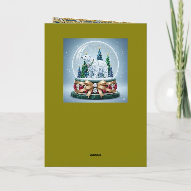 Folded Holiday Card Helgkort (Baksida)