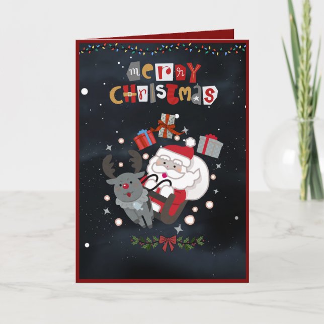 Folded Holiday Card Helgkort (Framsida)