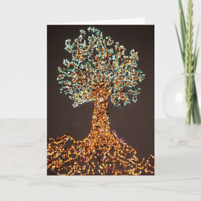 Folded Holiday Card - Nubian Series I* Helgkort (Framsida)