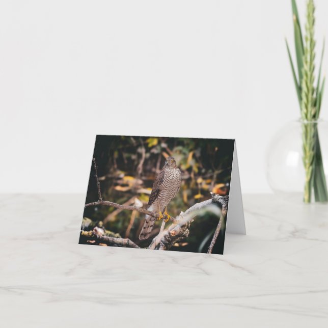 Folded Thank You Card Tack Kort (Framsida)