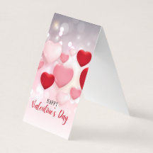 Folded Valentine Day Card
