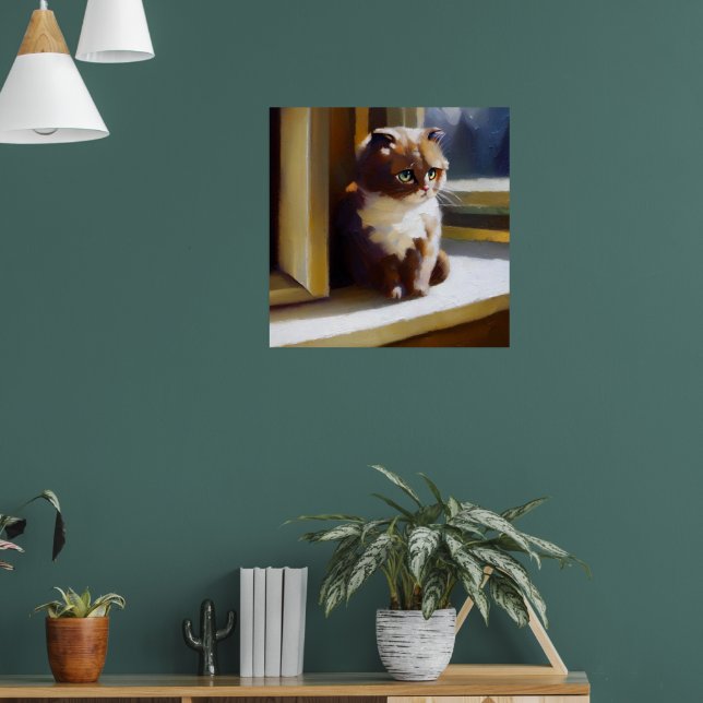Foldex Cat Poster (Vardagsrum 1)