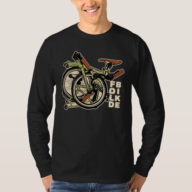 Folding Bike Finare T Shirt (Framsida)