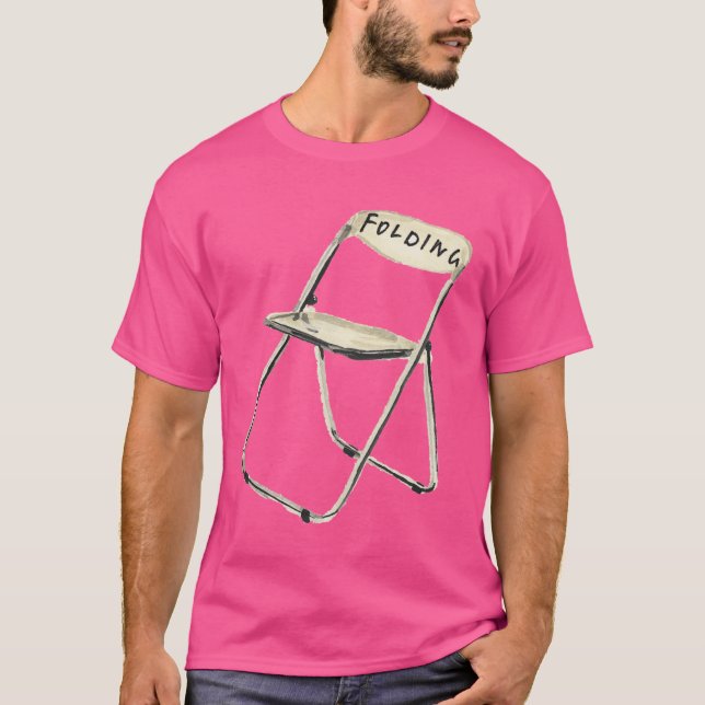 Folding Chair Oversized 2 T Shirt (Framsida)