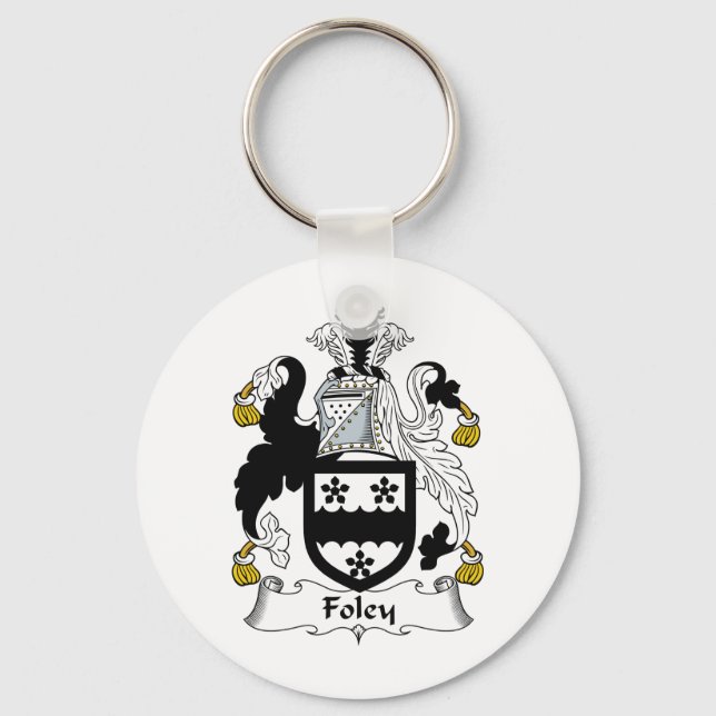 Foley Family Crest Nyckelring (Framsida)