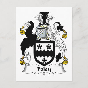 Foley Family Crest Vykort