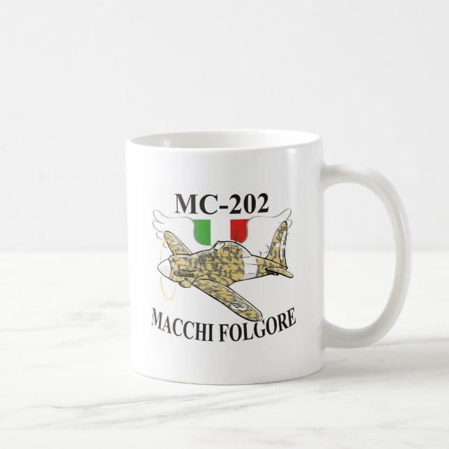 folgore för macchi mc-200 kaffemugg (Höger)