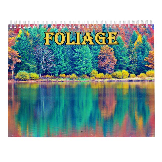 Foliage Calendar Kalender (Baksida)