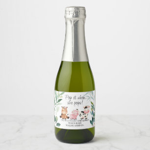Foliage Farm Baby Shower Pop it mousserande Vin La