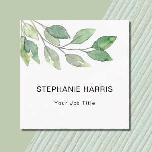 Foliage Fyrkantigt Visitkort