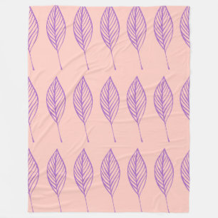 Foliage Grid Fleecefilt