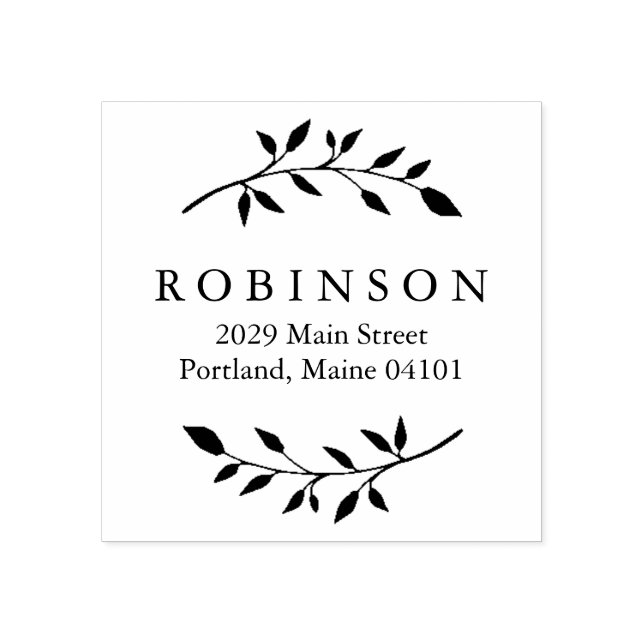 Foliage Stämpel (Tryck)