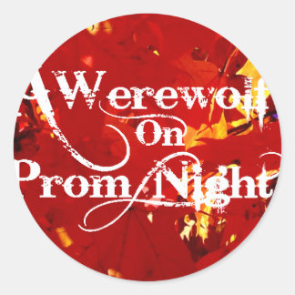 Foliage Sticker Runt Klistermärke