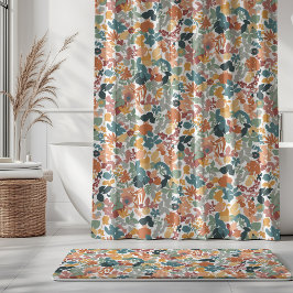 Foliage Teal Sage Terracotta Orange White