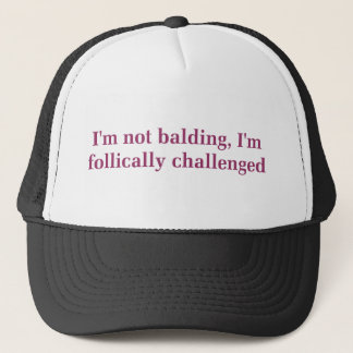Folically utmanad hatt keps