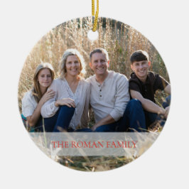 Folie andedräkt Fotomerry & Bright Helgdag Julgransprydnad Keramik