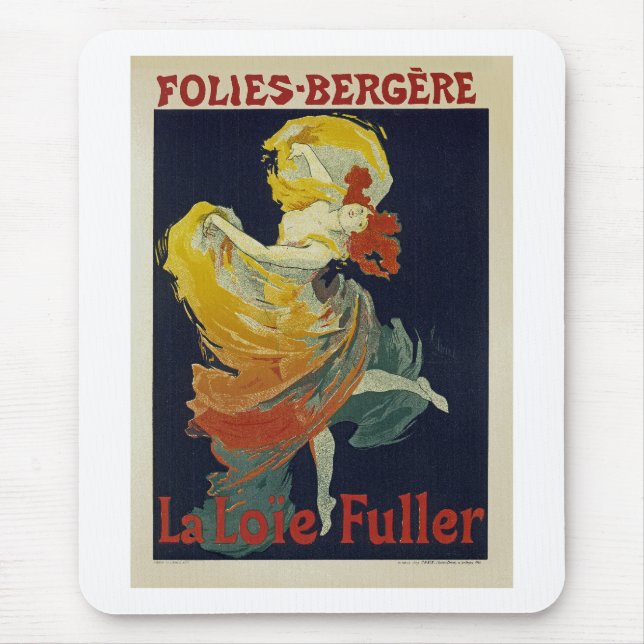 Folies Berger ~ La Loie Fuller Musmatta (Framsidan)