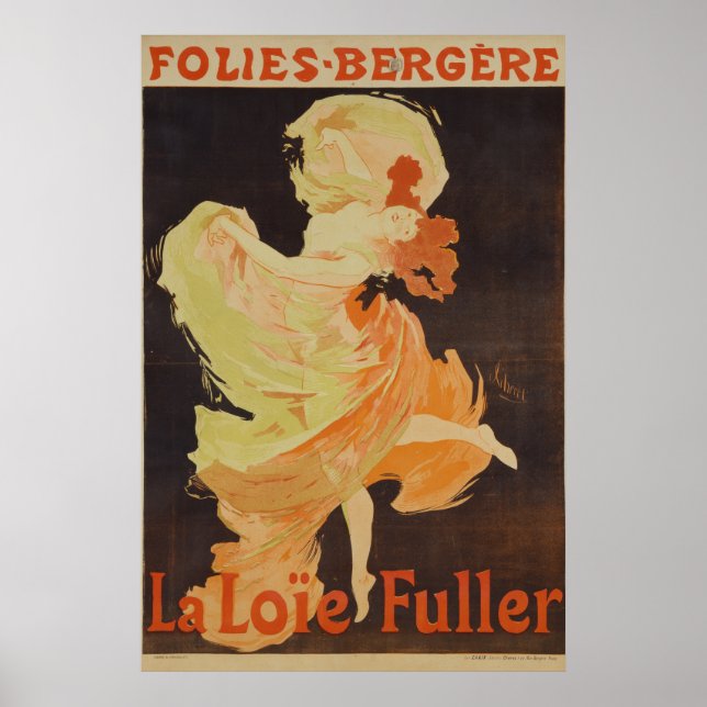 Folies-Bergère-affisch Poster (Framsidan)