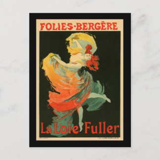 Folies Bergere La Loie Fuller Vykort