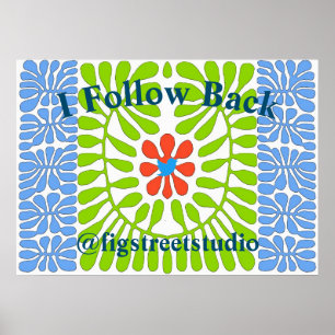 Följ Blåfågeln, Poster