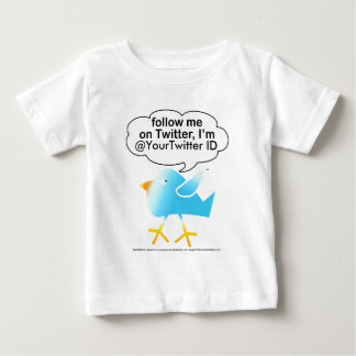 Följ den Me@ baby utslagsplats T-shirt