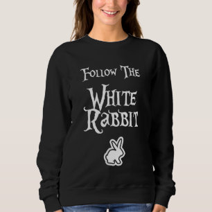 Följ den vita kaninen t shirt
