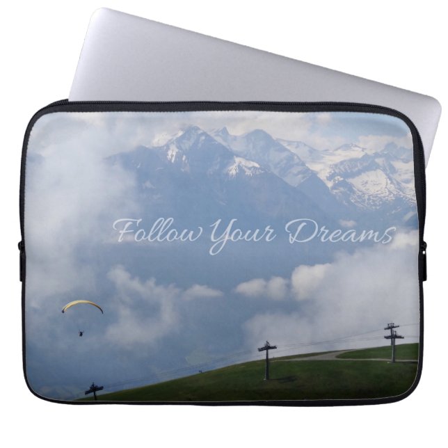 Följ din Dreams anpassningsbar laptop sleeve (Framsidan)
