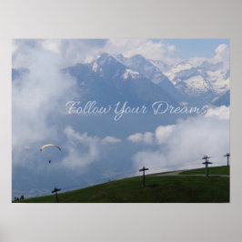 Följ din Dreams-anpassningsbar poster