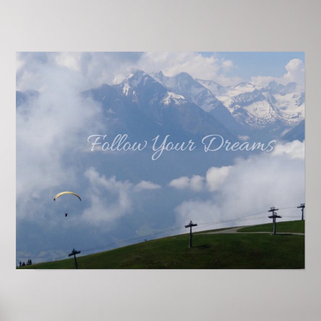 Följ din Dreams-anpassningsbar poster (Framsidan)