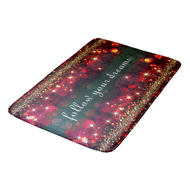Följ din Dreams Gnistra Bathroom Bath Mat Badrumsmatta (Vinklad)