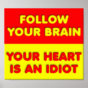 Följ din hjärnfunktion Poster