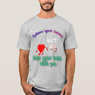 Följ din hjärt- Manar Basic T-Shirt