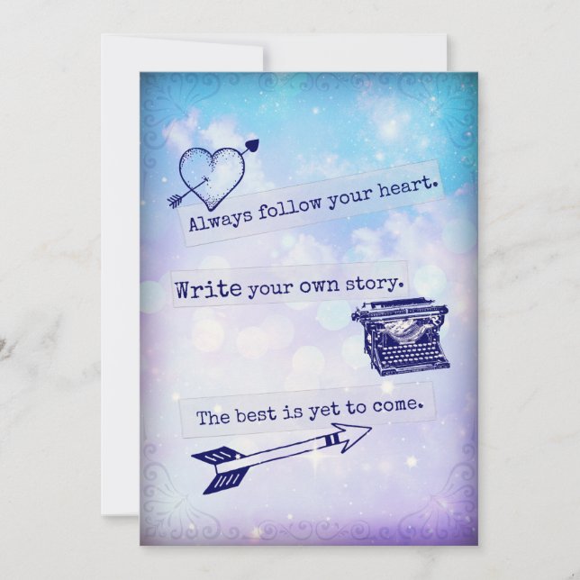 Följ din Hjärt-skräppost Journal Smash Bok (Framsida)