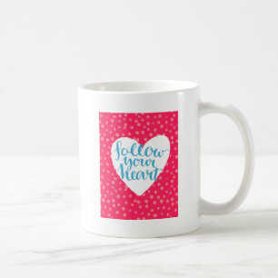 Följ din hjärta 3 kaffemugg