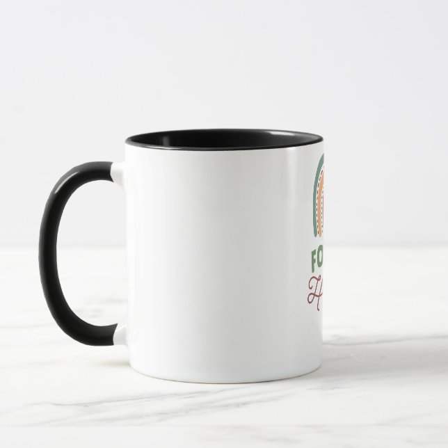 Följ din hjärteretro-stimulerande Desi Mugg (Vänster)