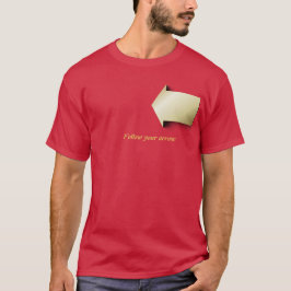 Följ din pil t shirt