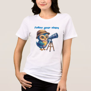 Följ din stjärna - inspirerande T-Shirt-design T Shirt